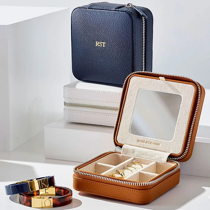 Mark & Graham Small travel jewelry case