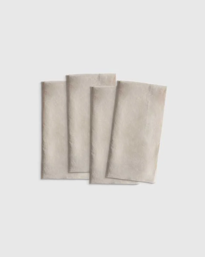 Quince European linen napkins